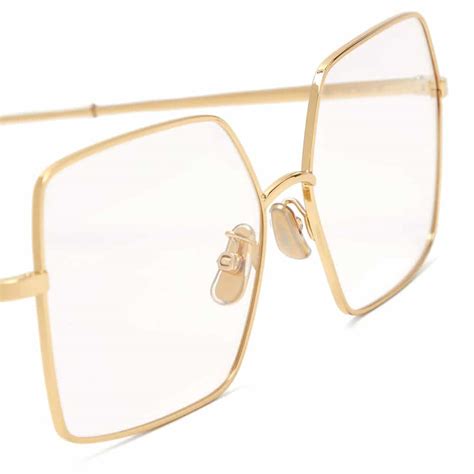 Celine Eyewear Brampton Celine Square Metal Glasses 1346750