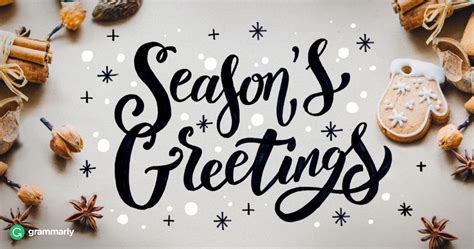 Season's Greetings or Seasons Greetings & Confusing Holiday Terms ...