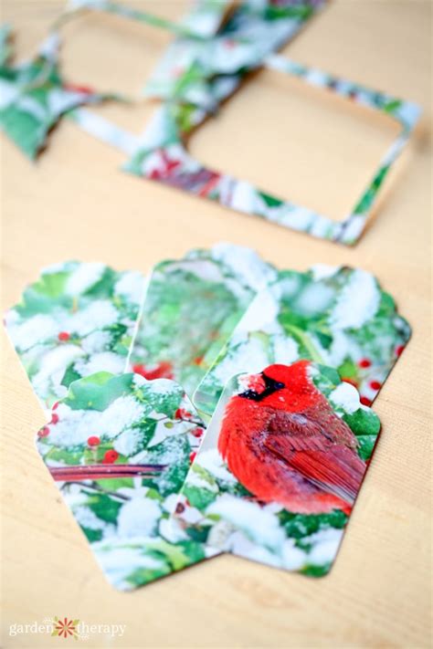 Recycled gift card options are available upon request at an additional cost. Recycling Cards into Gift Tags - Garden Therapy