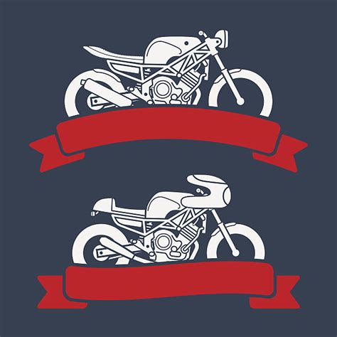 290 Motorcycle Tattoo Designs Silhouette Illustrations Royalty Free