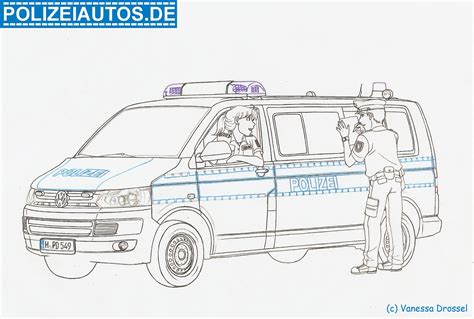 Ausmalbilder polizei autos 01