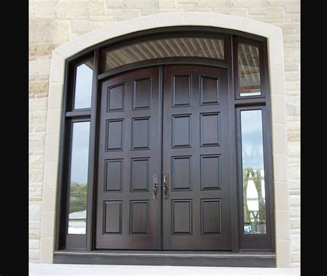 Simpson doors are available in a variety of wood types and unlimited designs to match your design aesthetic. Exterior Doors: Double Entry Doors - Amberwood Doors Inc.