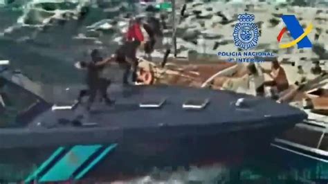 Spain Police Seize 35 Tons Of Hashish In Country S Largest Drug Trafficking Sea Bust Video Ruptly