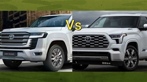 2023 Toyota Land Cruiser Vs 2023 Toyota Sequoia Youtube