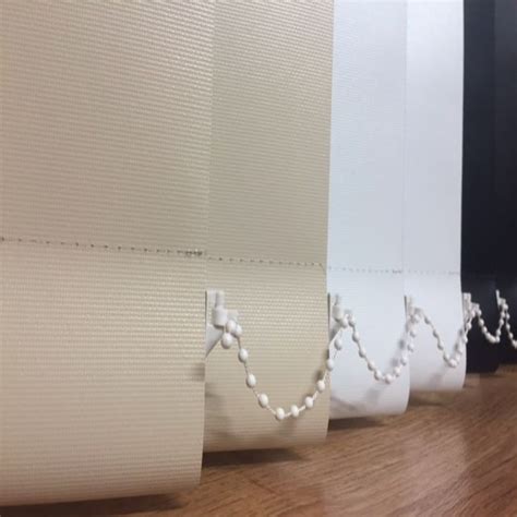 Vertical blinds have slats that are larger than most horizontal blinds. Made to Measure Vertical Blinds in PVC Blackout fabric ...