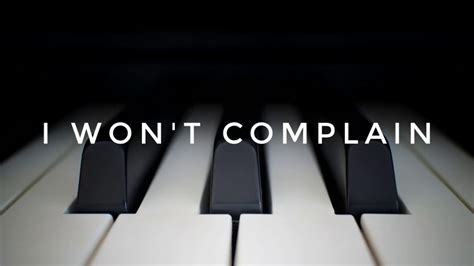 I Wont Complain Benjamin Clementine Cover Youtube