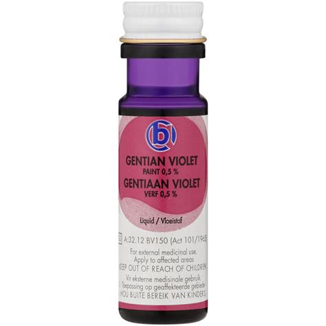 Avid Brands Gentian Violet 20ml Antiseptics And Disinfectants First