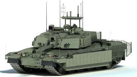 Challenger 2 Mbt 3d Model 180 Max Unknown Free3d