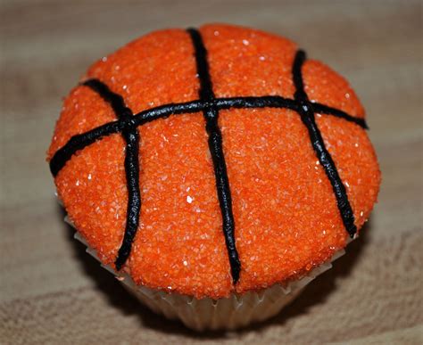 Pin By Trena Henley On Trenas Treats Basketball Cupcakes Cupcake
