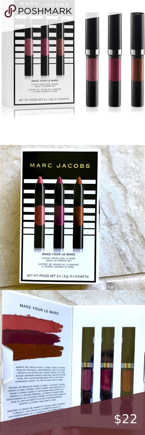 Marc Jacobs Beauty Mini Liquid Lip Crayon Set Lip Crayons Marc Jacobs Beauty Crayon Set