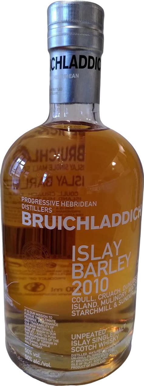 Bruichladdich 2010 Ratings And Reviews Whiskybase