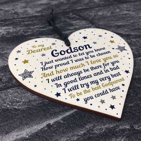 Top selected products and reviews. Handmade Godson Gift Wooden Heart Goddaughter Birthday ...