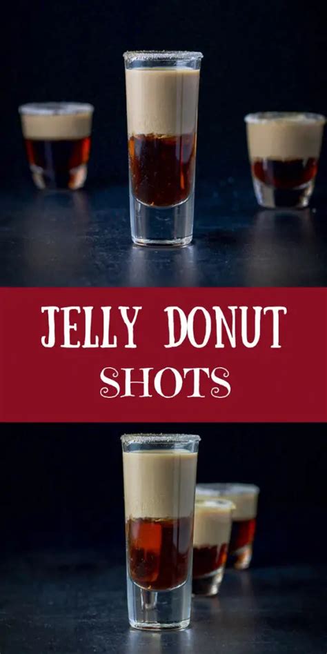 Jelly Donut Shot Dishes Delish