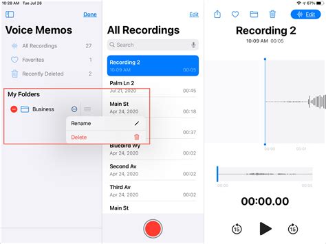 Ios 14 How To Create Folders And File Recordings In Voice Memos Mid