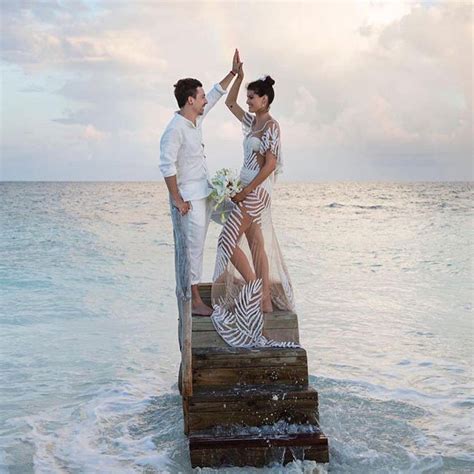 Isabeli Fontana In A Bikini Wedding Dress Travels And Living
