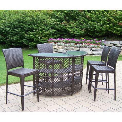 Outdoor Bar Furniture For Sale Bar Patio Outdoor Wicker Half Round Sets Living Bars Furniture