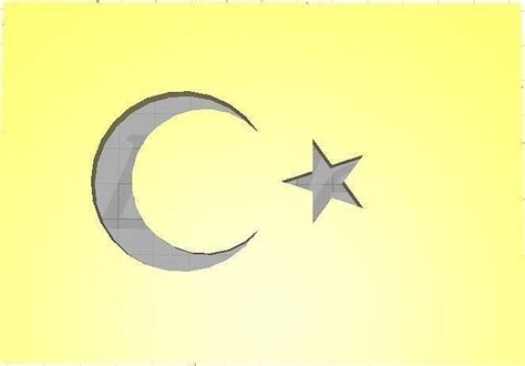 Turkish Flag 3d Model Cgtrader