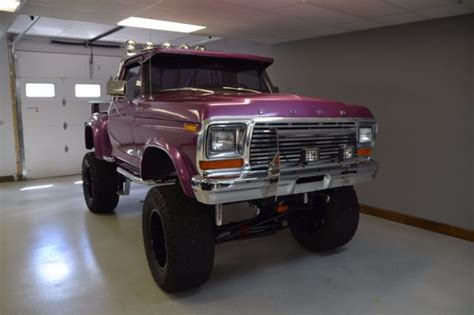1979 Ford F150 Stepside Fully Restored Lifted 460ci V8 4x4 1 Of A