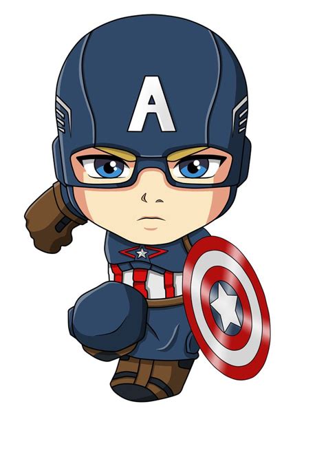 Capitan America By Joeleon Ilustración Capitán América Capitan