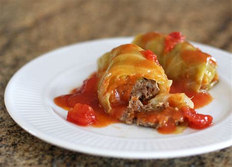 Seasoned Baked Cabbage Rolls With Ground Beef And Rice Recipe Beef