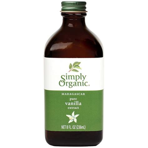 Simply Organic Pure Vanilla Extract Fl Oz Simply Organic Vanilla