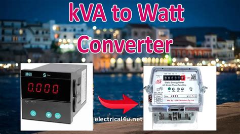 50 Watts To Kva Printable Templates Free