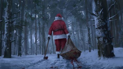 Creepy Santa Wallpapers Wallpaper Cave