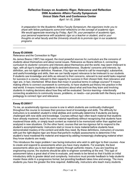 018 Self Reflection Essay Example Paper Spaces Catalog Pg 1 ~ Thatsnotus