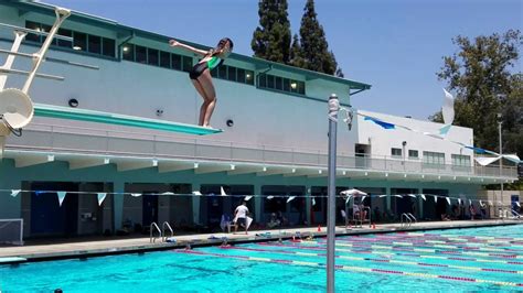 Hayley On The 10 Foot High Diving Board Youtube