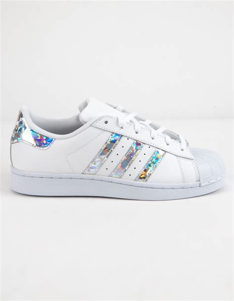 Adidas superstar valentines black & white shoes. Adidas Superstar Shoes Holographic | Superstars shoes