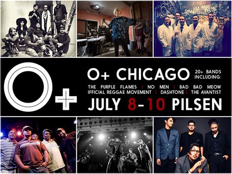 July 8 10 Chicago Music Lineup Revealed O