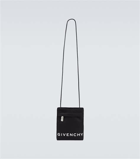 Logo Phone Pouch In Black Givenchy Mytheresa