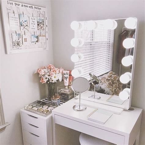 Choose from a wide selection of vanities in many of our bedroom vanity sets include plenty of drawers that can provide additional storage in. We love @beatrizrva spotless Hollywood Glow XL 2.0 setup ...