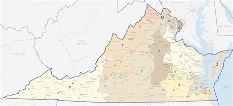 Congressional Redistricting In Virginia 2023 2033