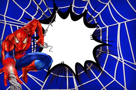 Spiderman Invitationes Para Imprimir Gratis Ideas Y Material Gratis