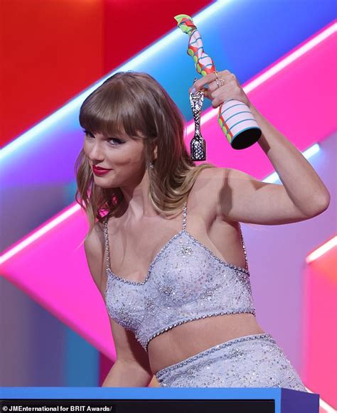 Brit Awards 2021 Taylor Swift First Woman To Win Global Icon Thanks