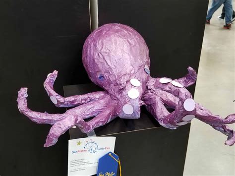 Paper Mache Octopus Artquiltmaker Blog