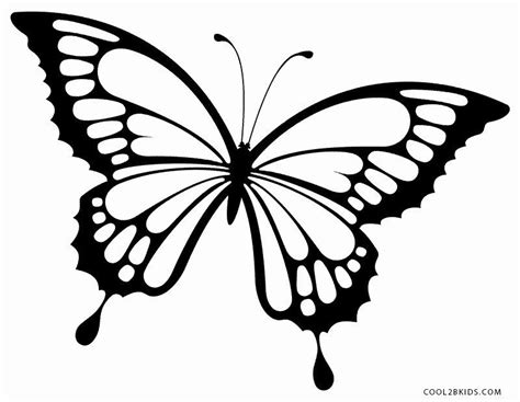 Printable Butterfly Coloring Pages In Schmetterlingszeichnung