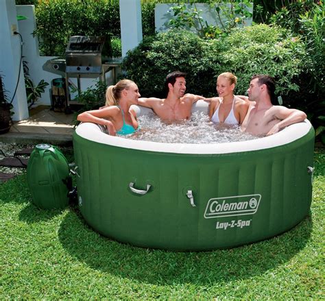 Coleman Lay Z Spa Inflatable 4 Person Hot Tub Hot Tub Digest