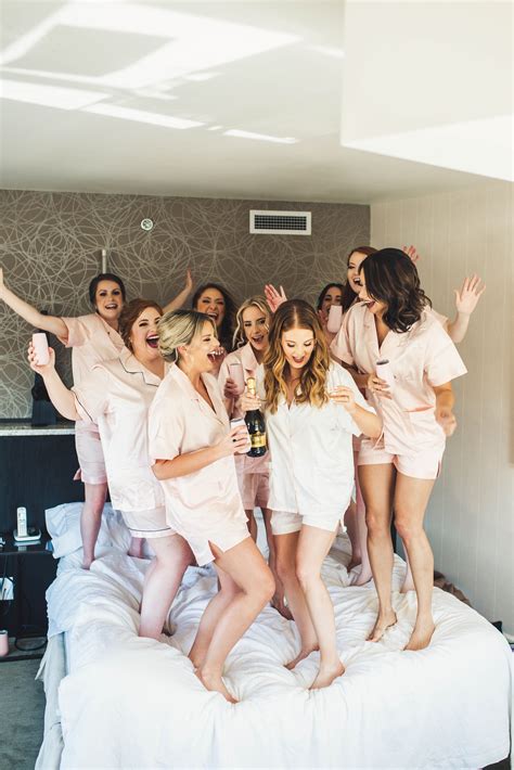 Bridesmaid Goals With These Fun Hotel Getting Ready Photos Wedding