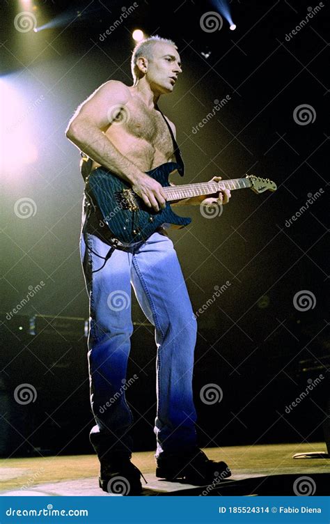 Def Leppard Phil Collen During The Concert Editorial Stock Image