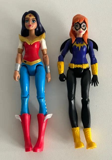 Mattel Dc Super Hero Girls Batgirl Wonder Woman Inch Action