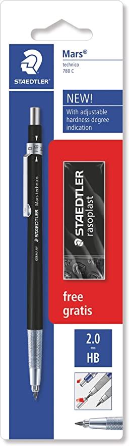 Staedtler 780 C Bkp6 Mars Technico Mechanical Pencil With Hb Lead And