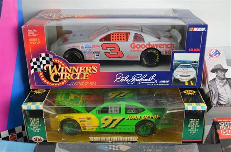 Lot Detail Nascar Collection Of Large Scale Die Cast Cars