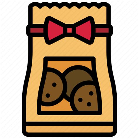 Christmas Food Cookies Bag T Icon Download On Iconfinder