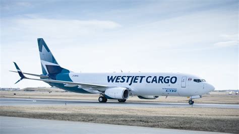 Canadas Westjet Receives Its First Converted B737 800 Freighter