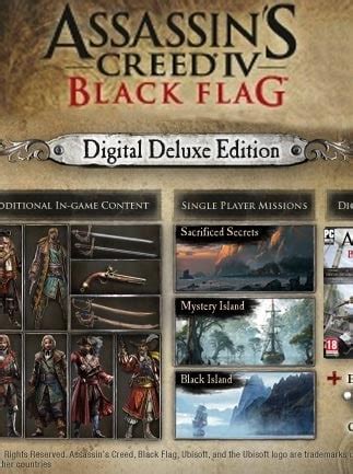 Buy Assassin S Creed Iv Black Flag Digital Deluxe Edition Ubisoft
