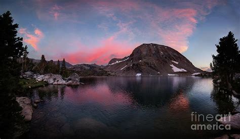 Bernice Lake Sunset Yosemite Photograph By Bruce Lemons Pixels