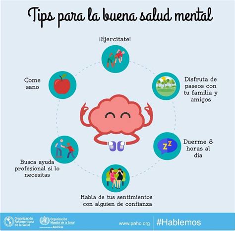 Tips Para La Buena Salud Mental Infografía Insteractúa