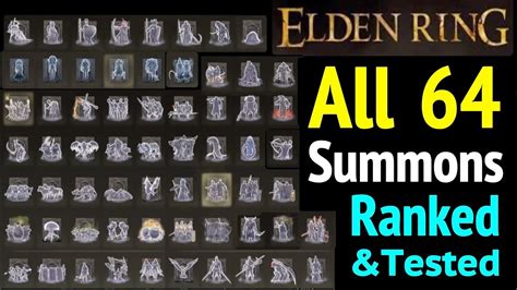 Elden Ring Spirit Ash Summons Guide All Summon Locations Photos My